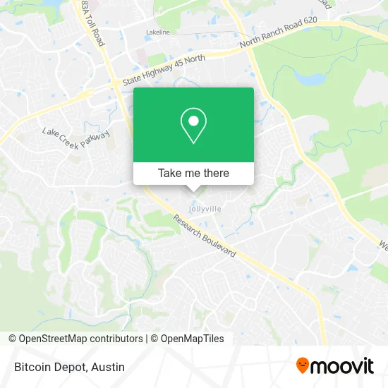 Bitcoin Depot map
