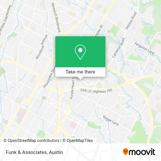 Funk & Associates map