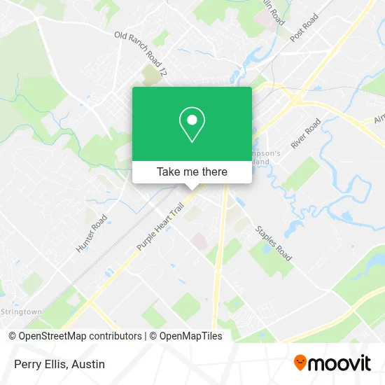 Perry Ellis map