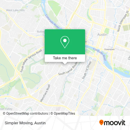 Mapa de Simpler Moving