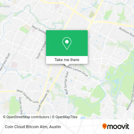 Coin Cloud Bitcoin Atm map