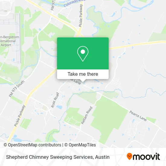 Mapa de Shepherd Chimney Sweeping Services