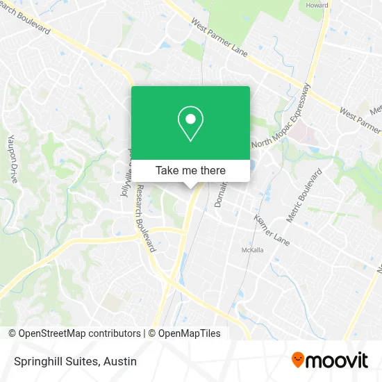 Springhill Suites map
