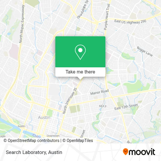 Search Laboratory map