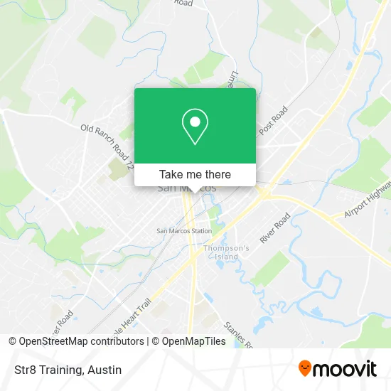 Str8 Training map