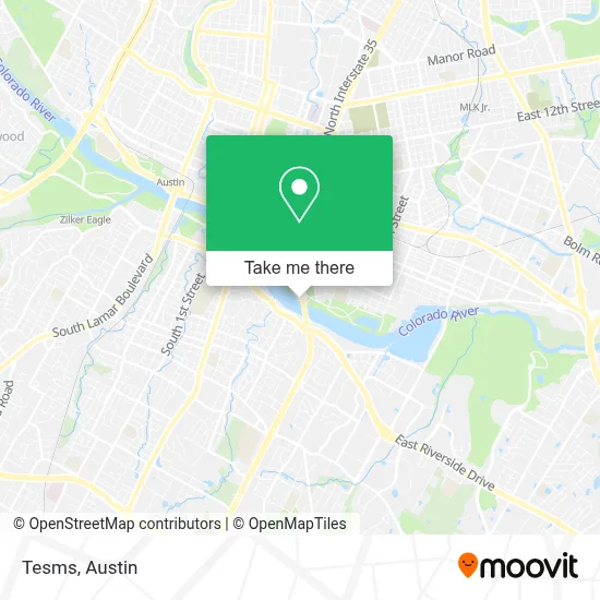 Tesms map