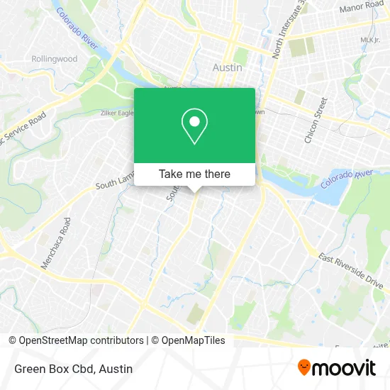 Green Box Cbd map