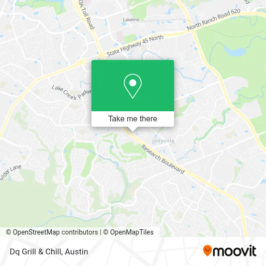Dq Grill & Chill map