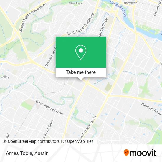 Ames Tools map