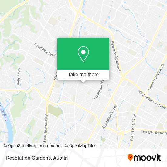 Resolution Gardens map