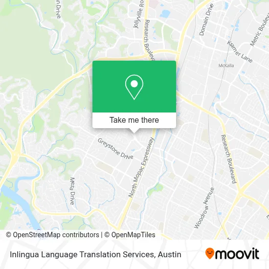 Inlingua Language Translation Services map