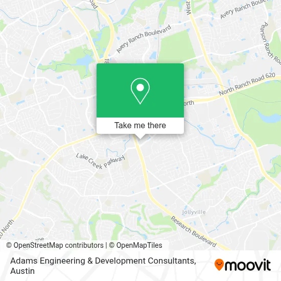 Adams Engineering & Development Consultants map