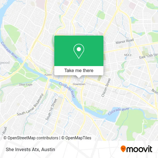 She Invests Atx map