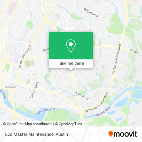 Eco Master Maintenance map
