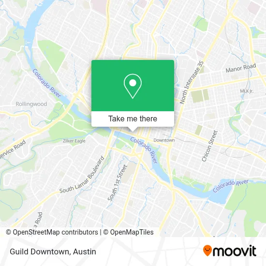 Guild Downtown map
