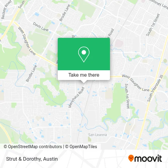 Strut & Dorothy map