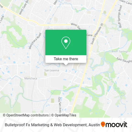 Bulletproof Fx Marketing & Web Development map