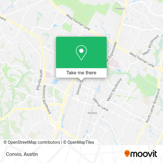 Convio map