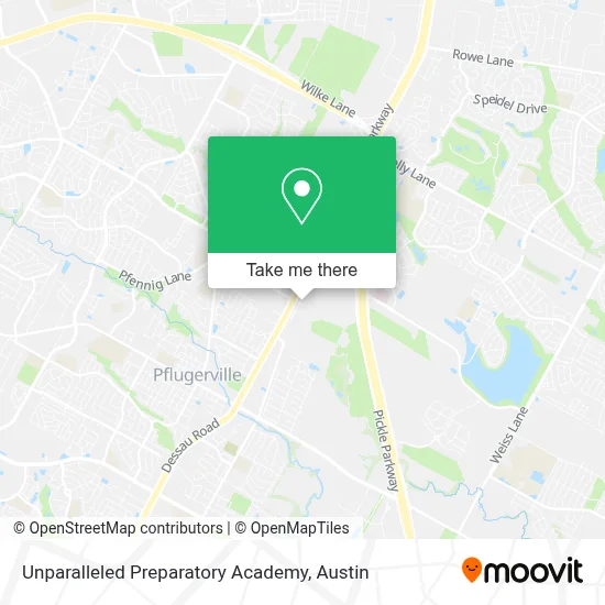Unparalleled Preparatory Academy map