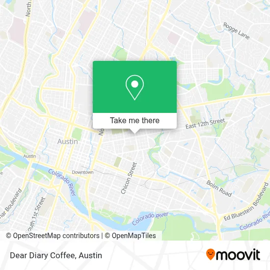 Dear Diary Coffee map