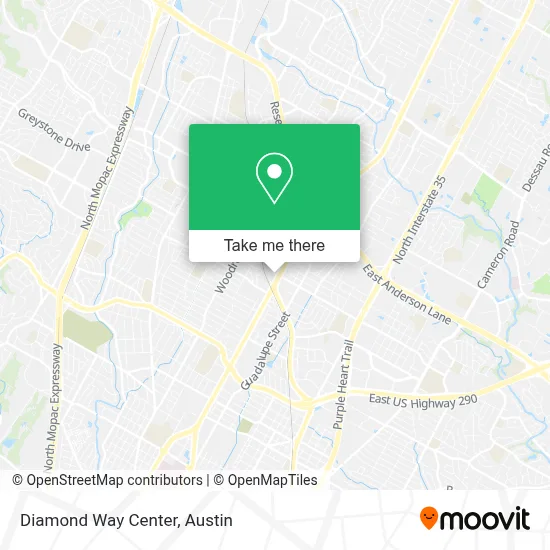 Diamond Way Center map