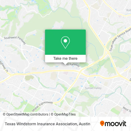 Texas Windstorm Insurance Association map