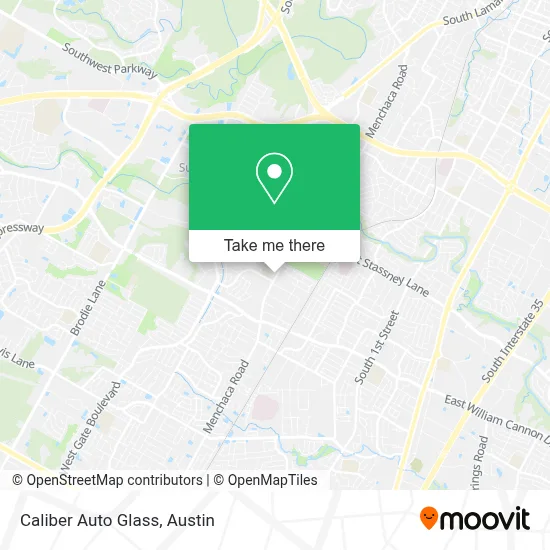 Caliber Auto Glass map