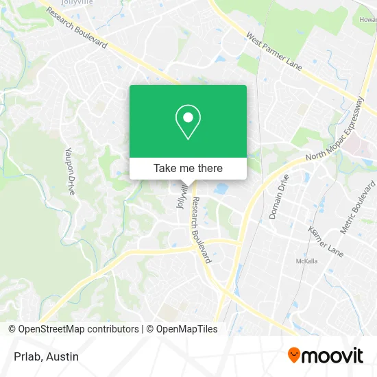 Prlab map