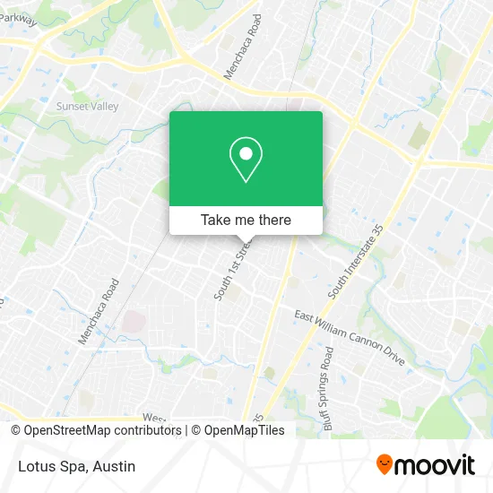 Lotus Spa map