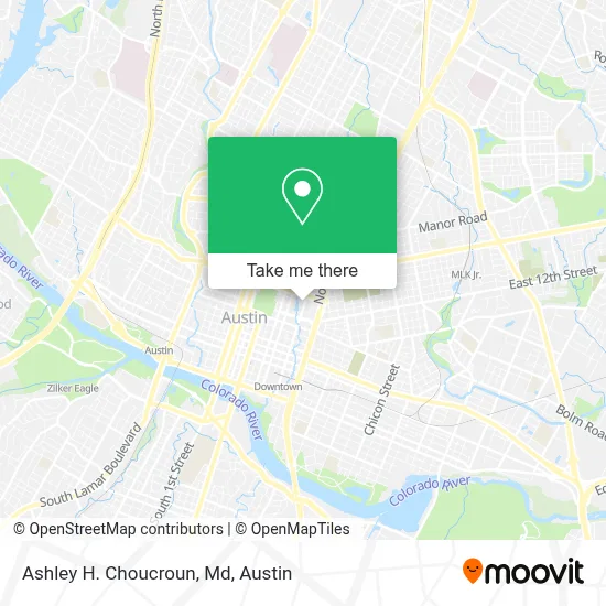 Ashley H. Choucroun, Md map