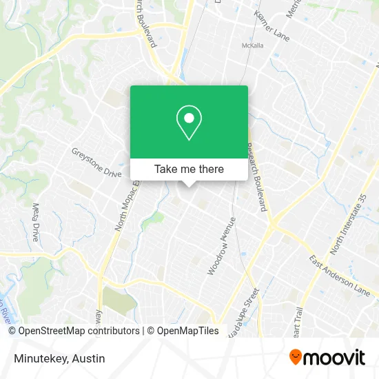 Minutekey map