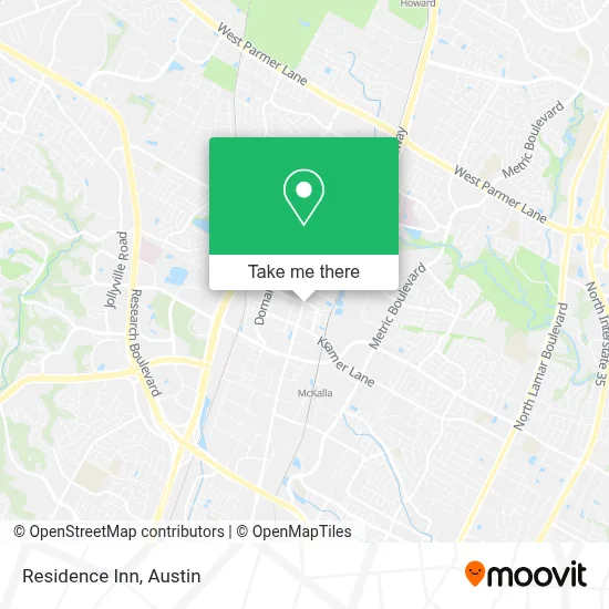 Residence Inn map