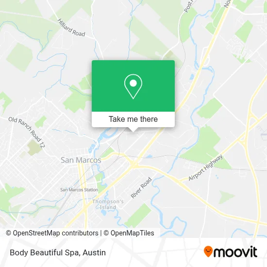 Body Beautiful Spa map