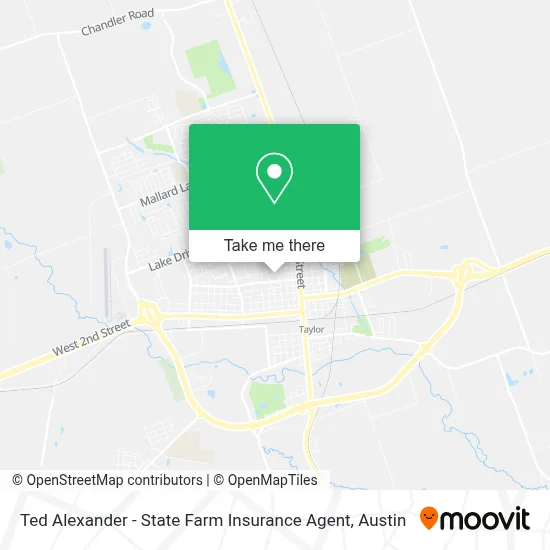 Ted Alexander - State Farm Insurance Agent map