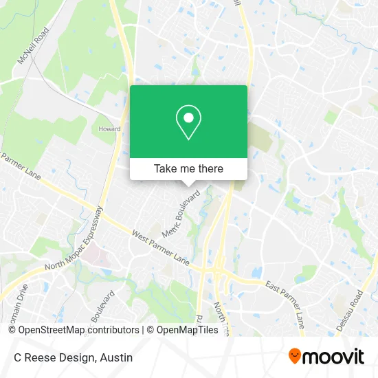 C Reese Design map