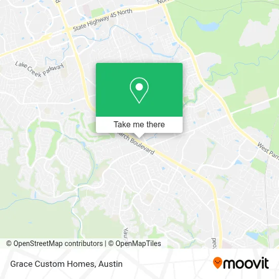 Grace Custom Homes map