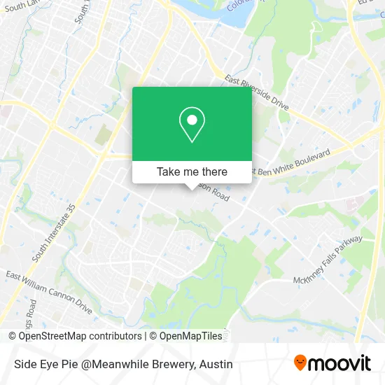 Side Eye Pie @Meanwhile Brewery map