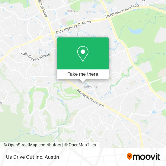 Us Drive Out Inc map