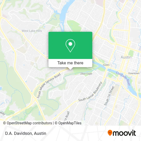 D.A. Davidson map