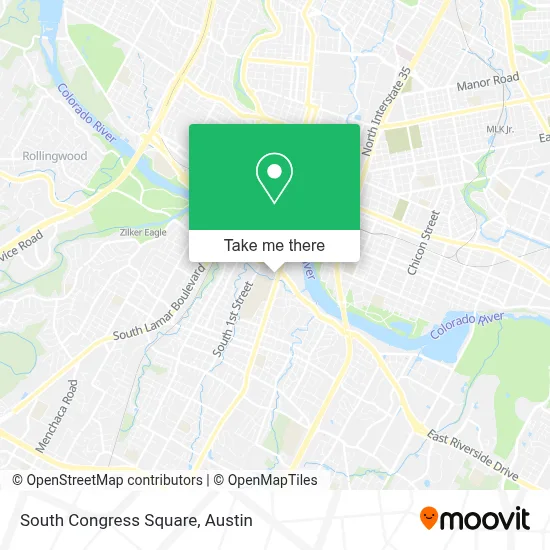 South Congress Square map
