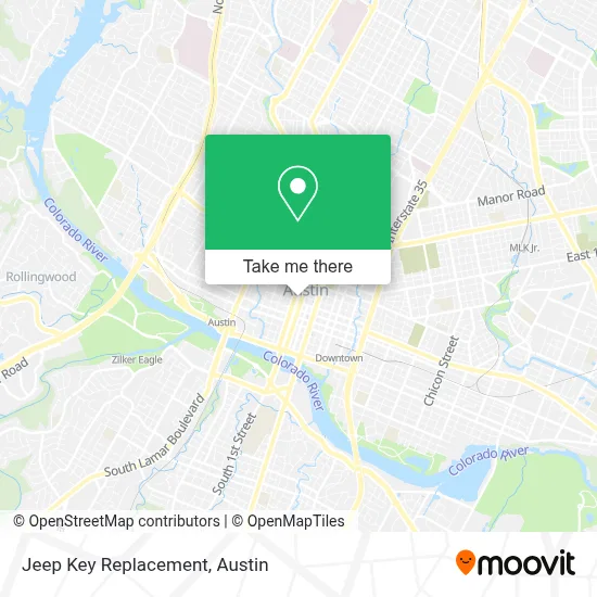 Jeep Key Replacement map