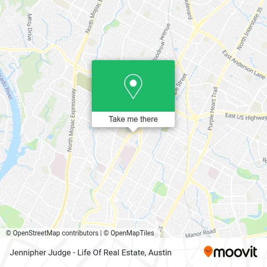Jennipher Judge - Life Of Real Estate map