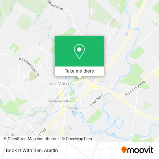 Book It With Ben map