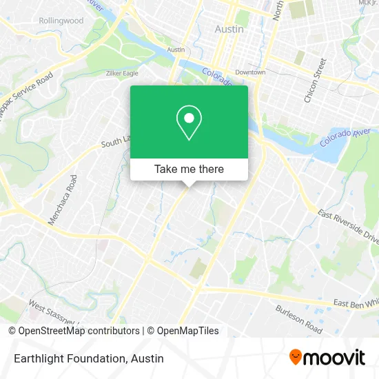 Earthlight Foundation map