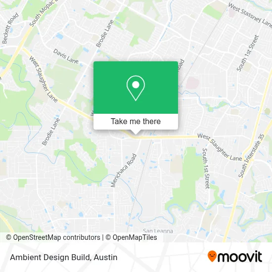 Ambient Design Build map