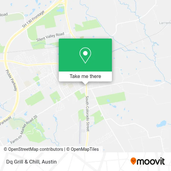 Dq Grill & Chill map