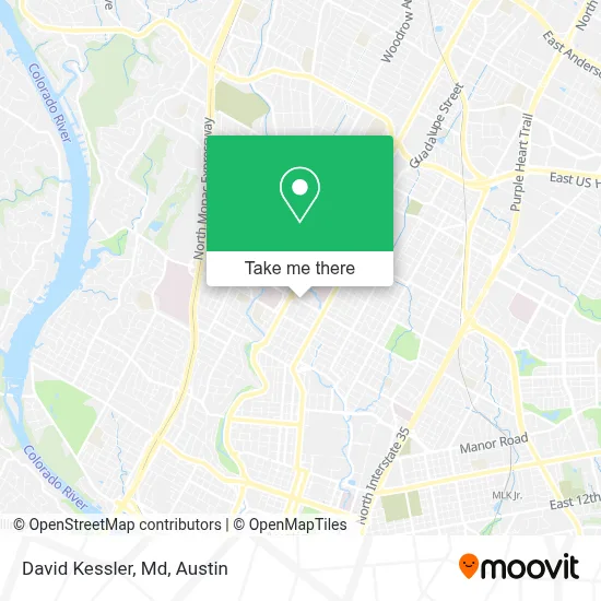 David Kessler, Md map