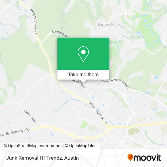 Junk Removal Hf Trendz map