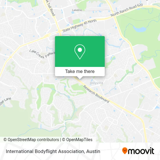 International Bodyflight Association map