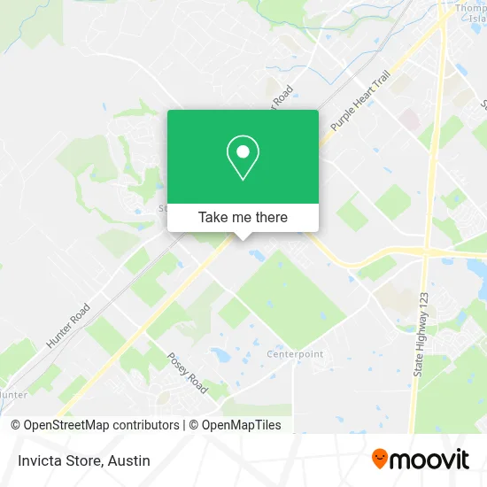 Invicta Store map